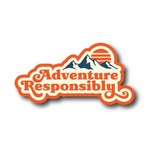 Stickers Adventure Responsibly Sticker