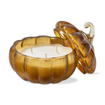 Candles - Novelty Glass Pumpkin Candle FINAL SALE