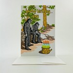 Greeting Cards - Birthday Sasquatch Another Birthday...Yay!