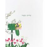 Greeting Cards - Easter Spring Bunny Mailbox