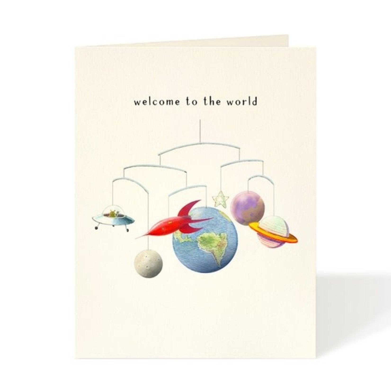 Greeting Cards - Baby Out Of This World Baby