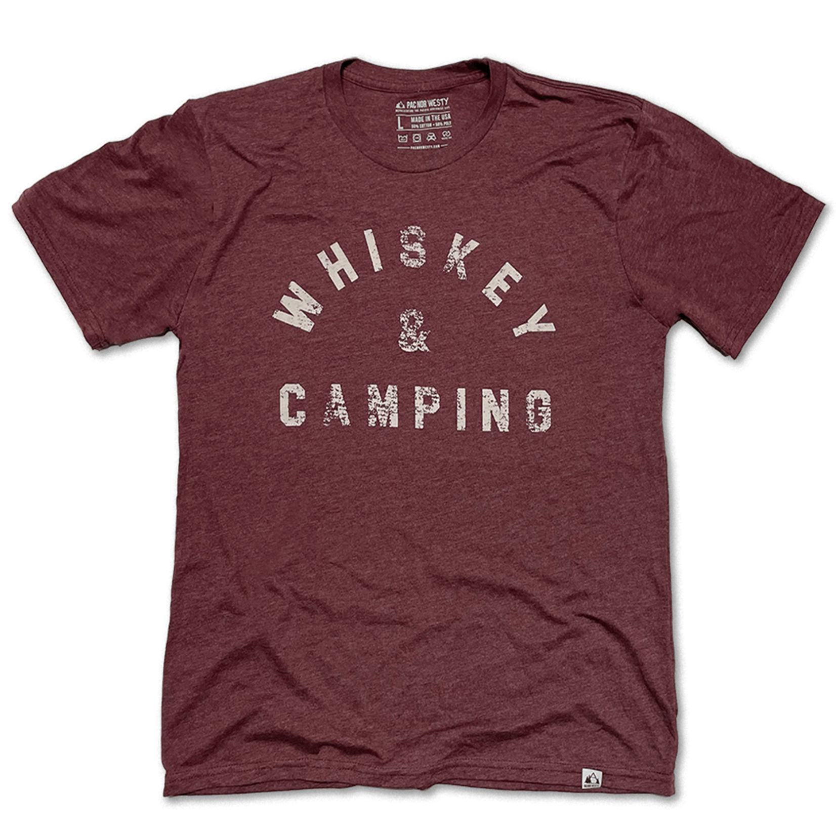 T-Shirts Whiskey & Camping Tee
