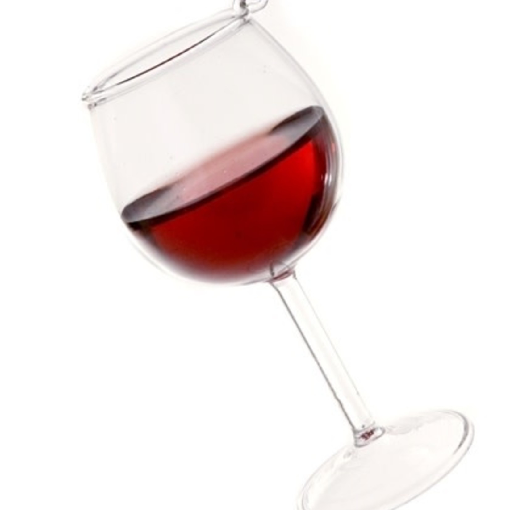 Ornaments Red Wine Glass Ornament