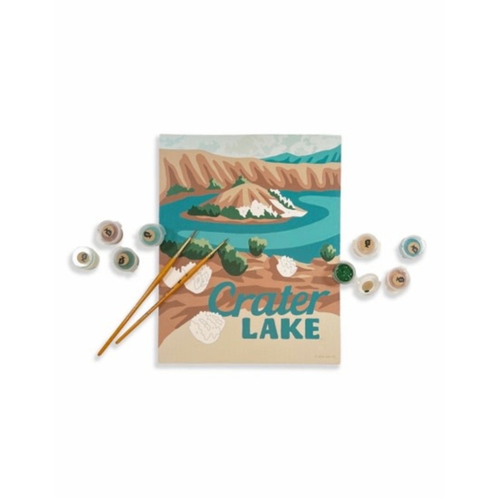 DIY Kits Crater Lake Paint-By-Number Kit