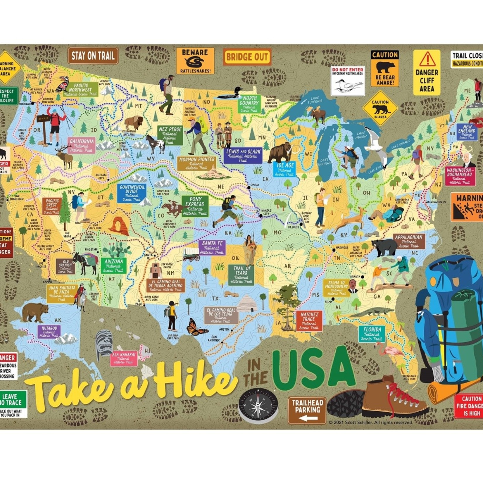 Puzzles Take A Hike Puzzle