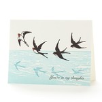 Greeting Cards - Sympathy Swallows Sympathy