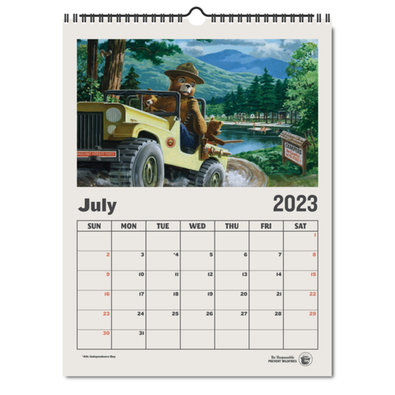 Calendars 2023 Smokey Calendar