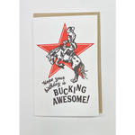 Greeting Cards - Birthday Bucking Birthday