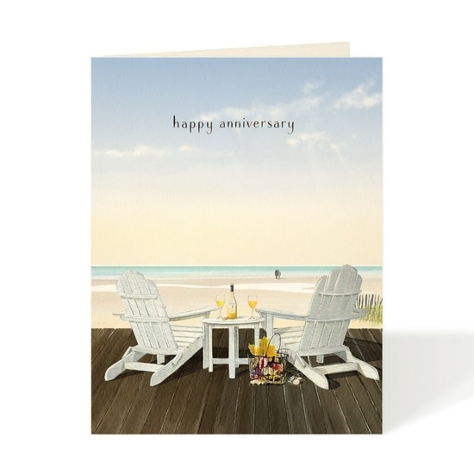 Greeting Cards - Anniversary Adirondacks Bliss Anniversary