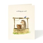 Greeting Cards - Congrats Well Wishes Hedgehog