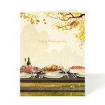 Greeting Cards - Thanksgiving Thanksgiving Feast
