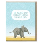 Greeting Cards - Baby Elephant Spawn Baby