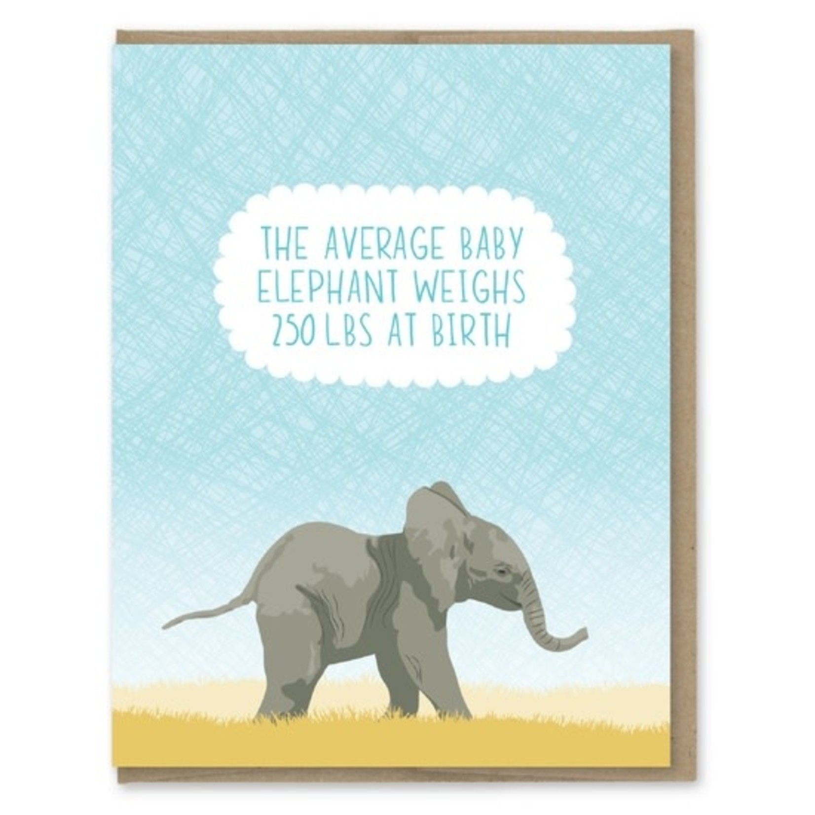 Greeting Cards - Baby Elephant Spawn Baby