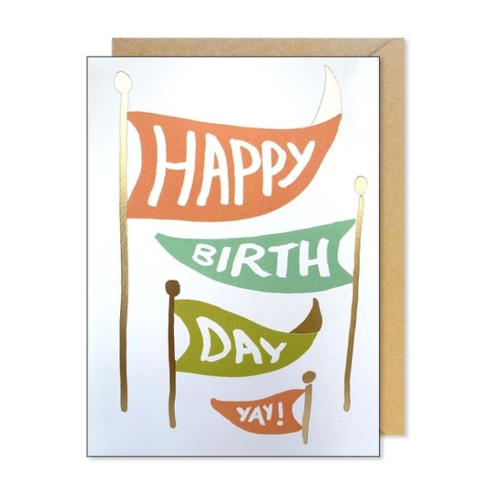 Greeting Cards - Birthday Flags Birthday