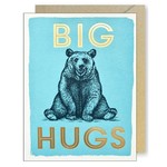 Greeting Cards - Love Big Hugs Foil Bear