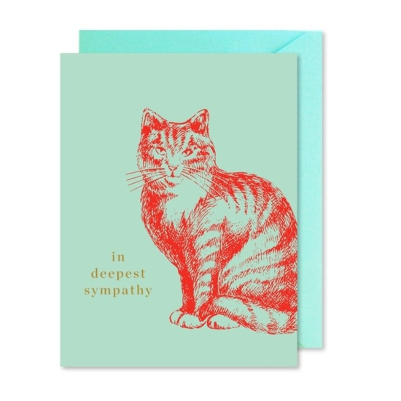 Greeting Cards - Sympathy Cat Sympathy