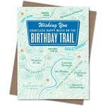 Greeting Cards - Birthday Birthday Trail