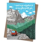 Greeting Cards - Love Go Everywhere With You