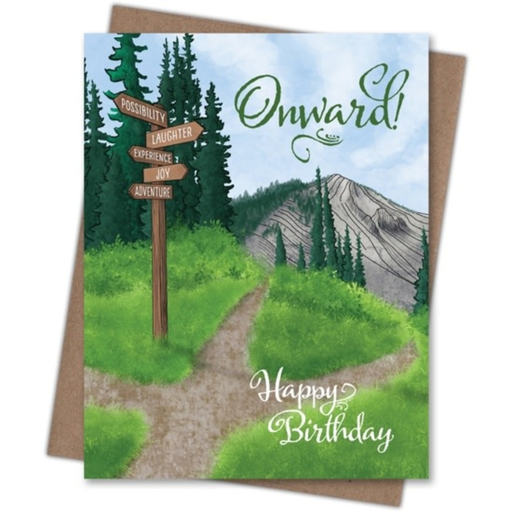 Greeting Cards - Birthday Onward! Birthday