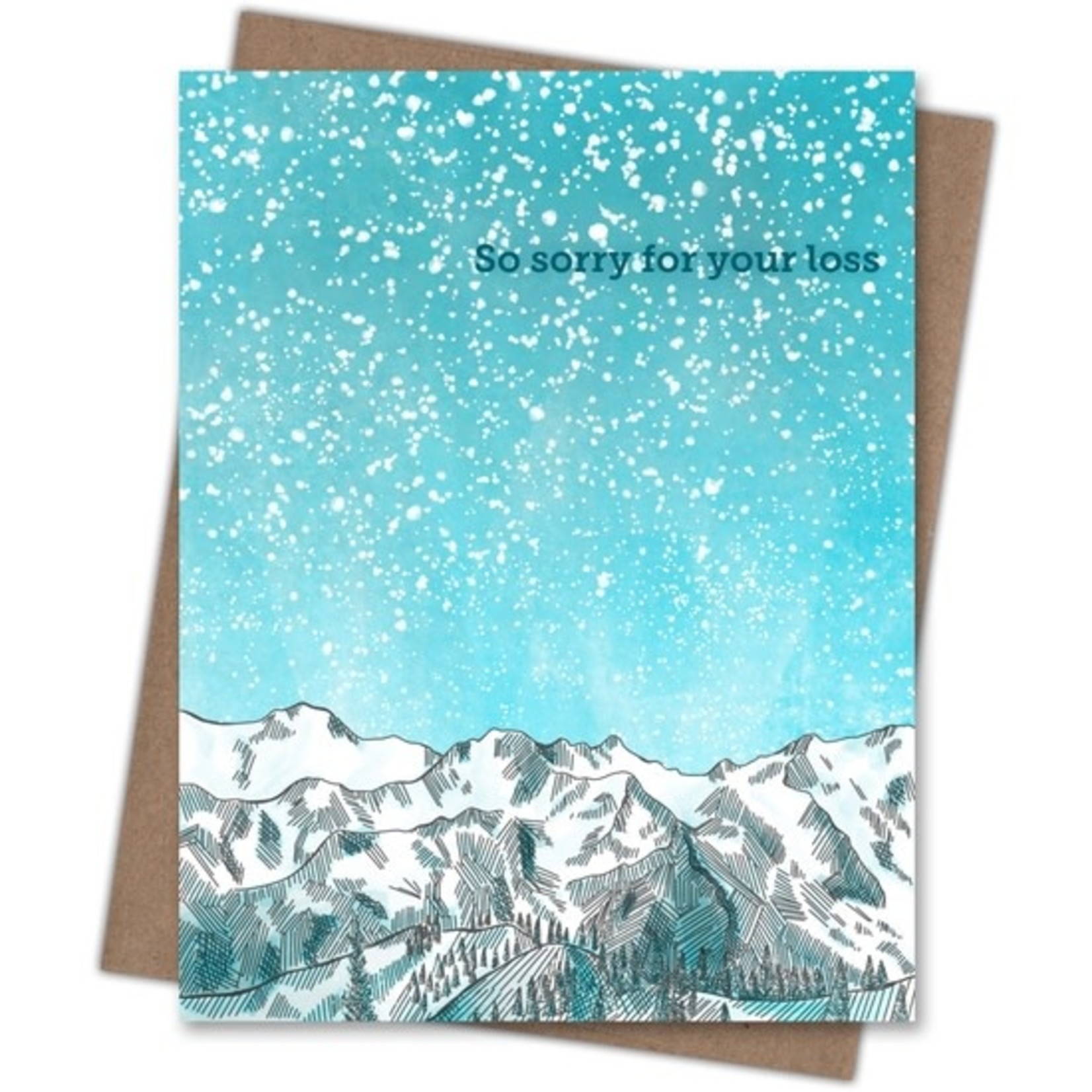 Greeting Cards - Sympathy Sympathy Mountains