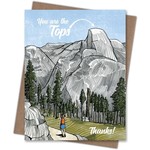 Greeting Cards - Thank You You Are The Tops Thanks