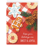 Greeting Cards - Christmas Homemade Cookies Holiday