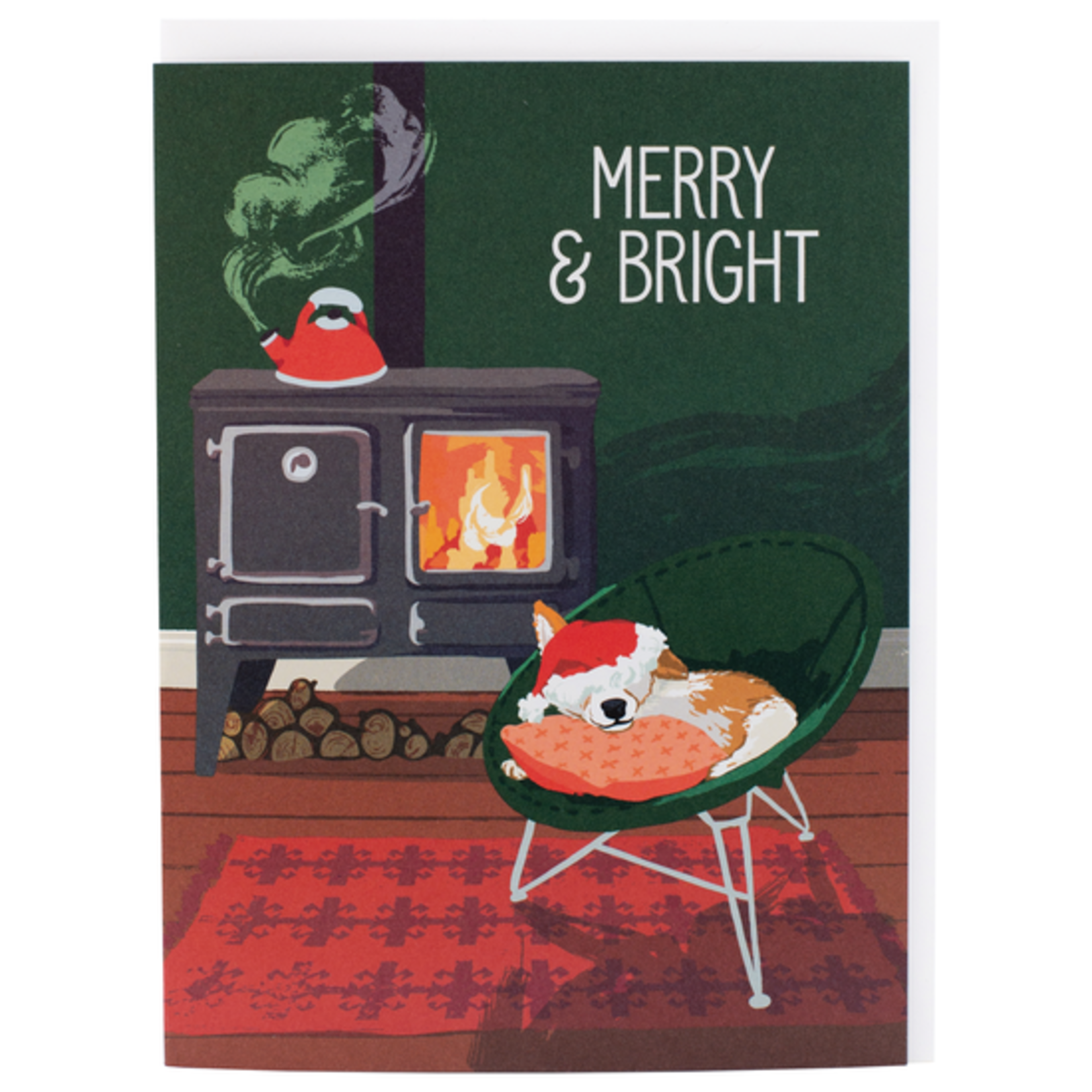 Greeting Cards - Christmas Cozy Pup Holiday