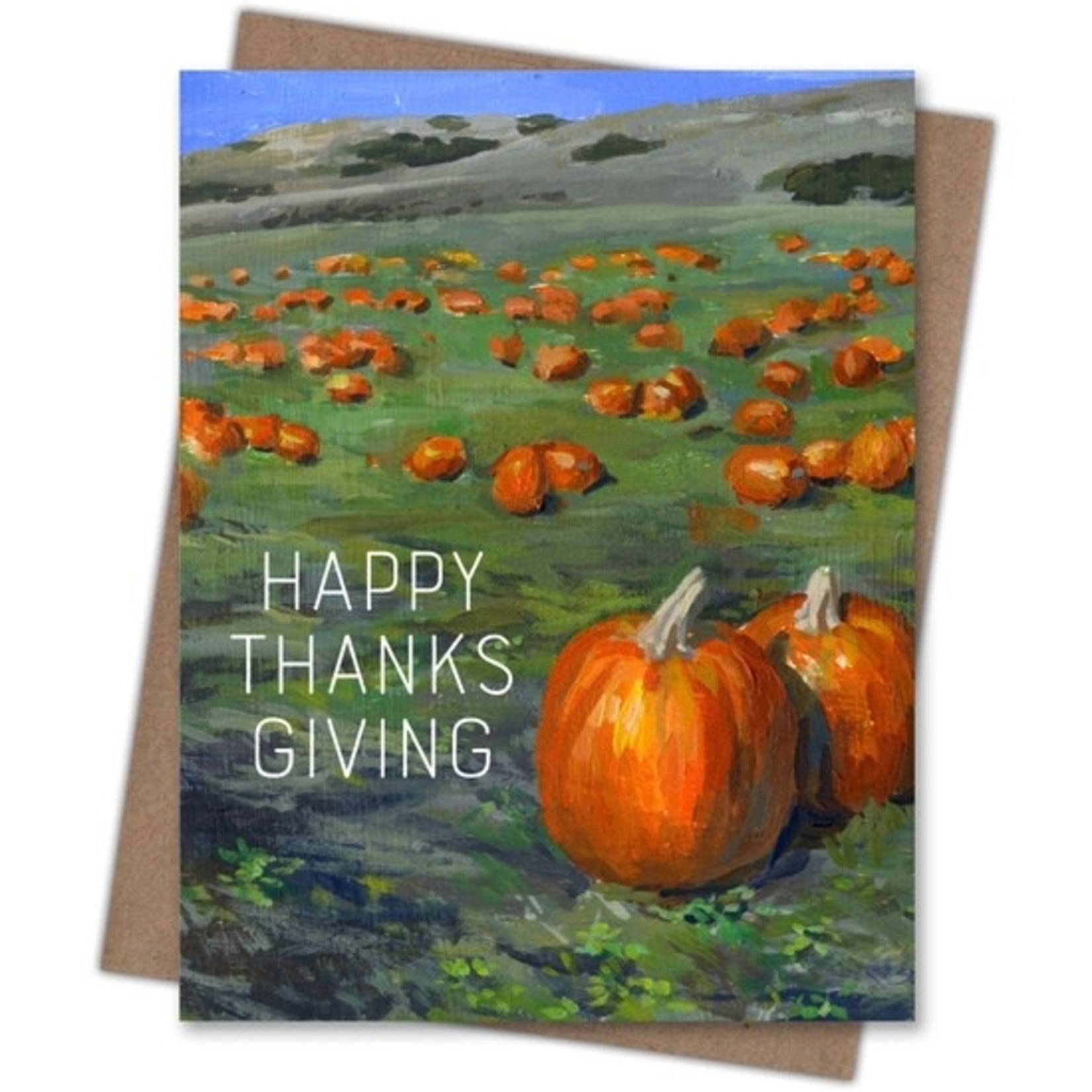 Greeting Cards - Thanksgiving Thanksgiving Pumpkins