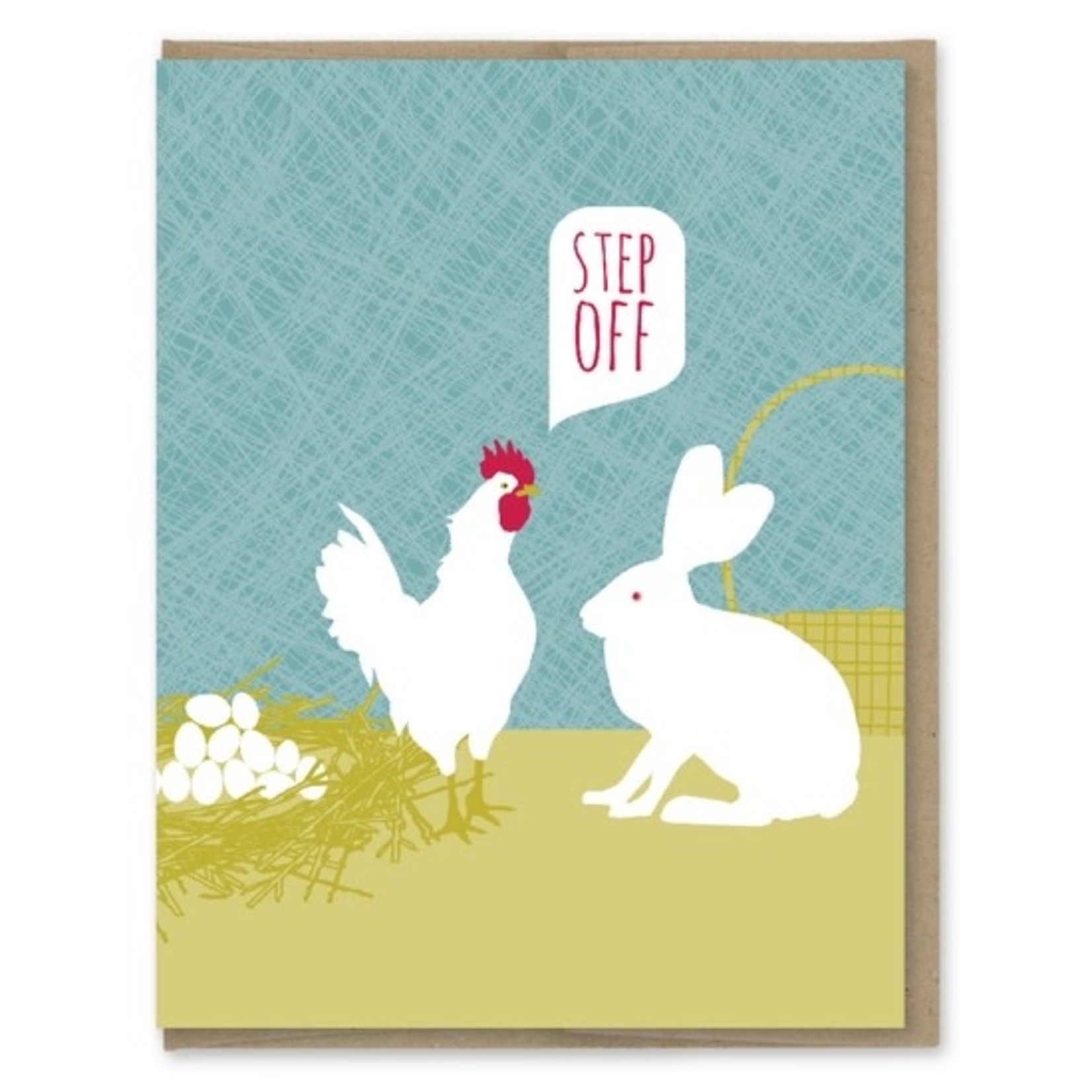 Greeting Cards - Easter Step Off Chicken Easter