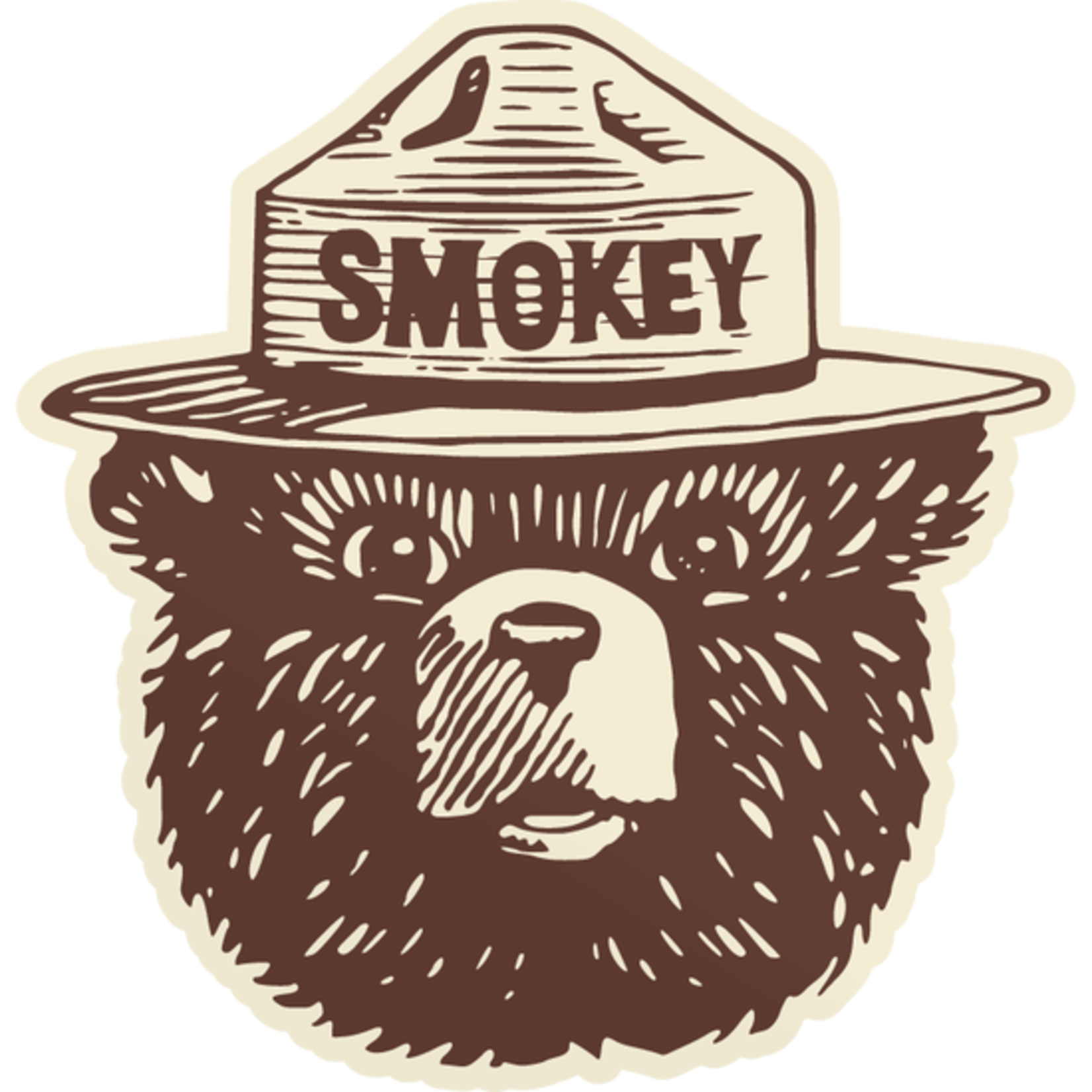 Stickers Smokey Logo Sticker