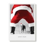 Greeting Cards - Christmas Cha-Cha Santa's Back