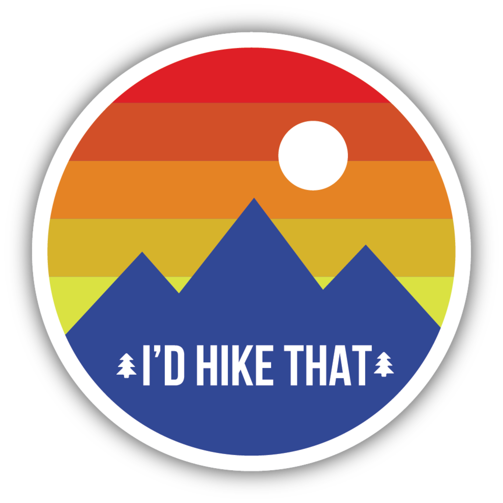 Stickers I'd Hike That