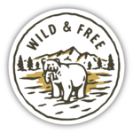 Stickers Wild & Free