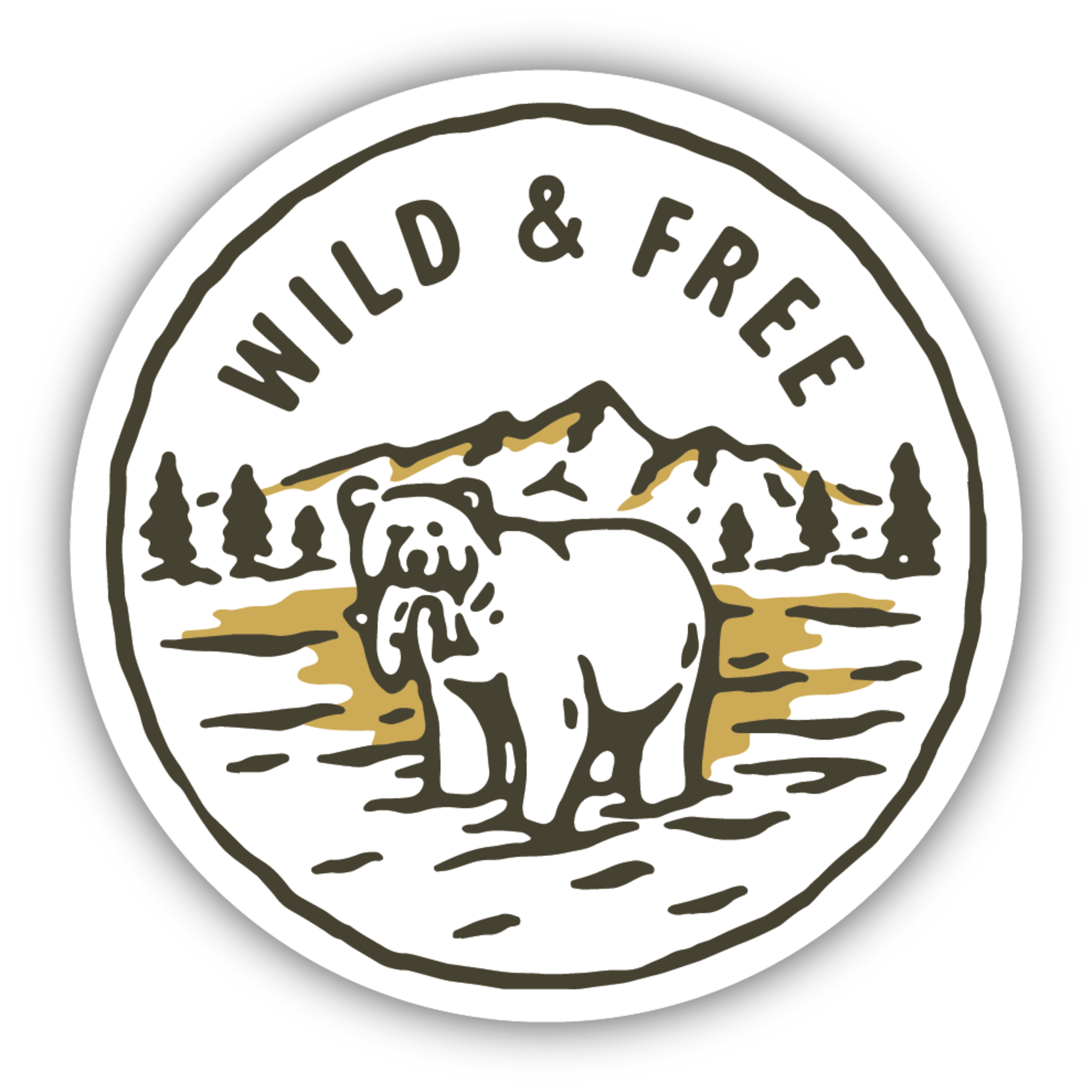 Stickers Wild & Free