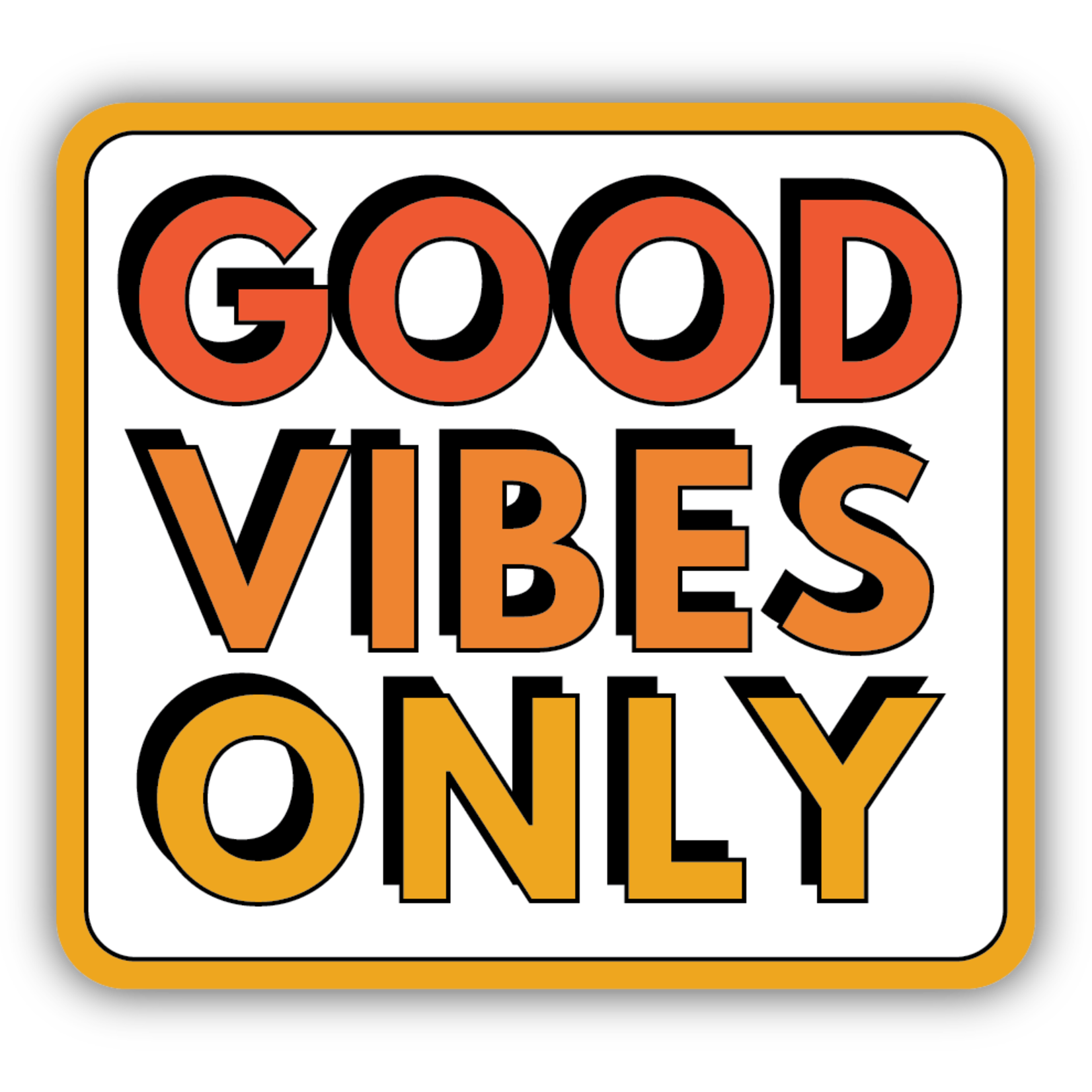 Stickers Good Vibes Only