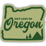 Stickers Get Lost In Oregon
