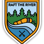 Stickers Raft The River