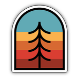 Stickers Tree Crest