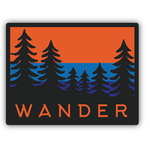 Stickers Wander Trees