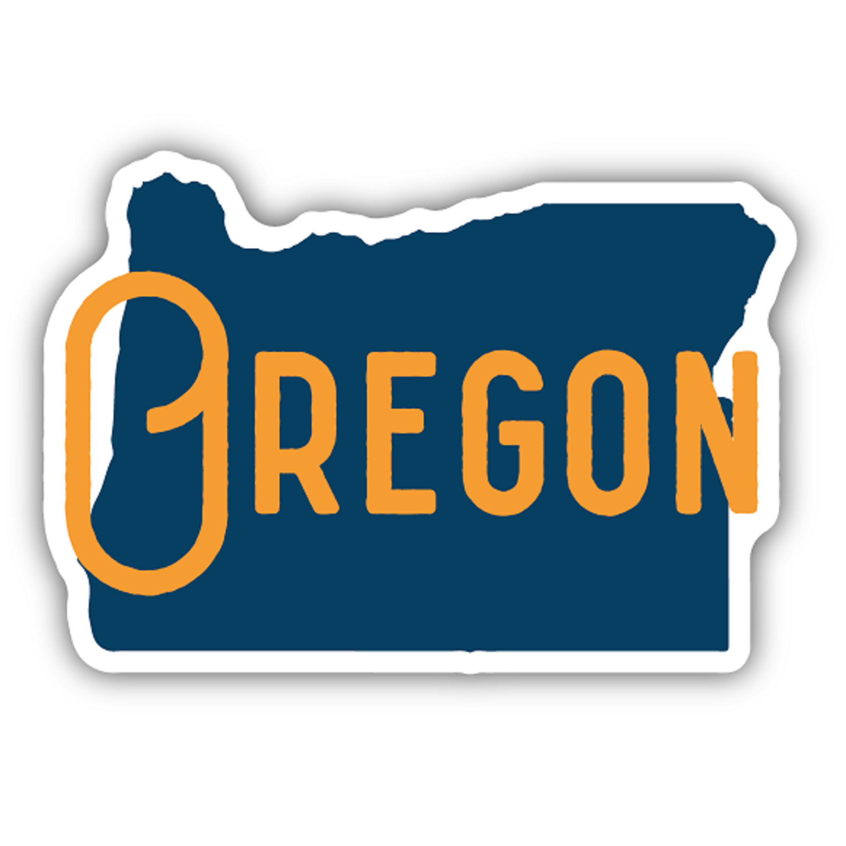 Stickers Oregon State Blue