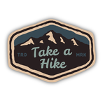 Stickers Take A Hike Mountain Range