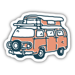 Stickers Retro Camper Van