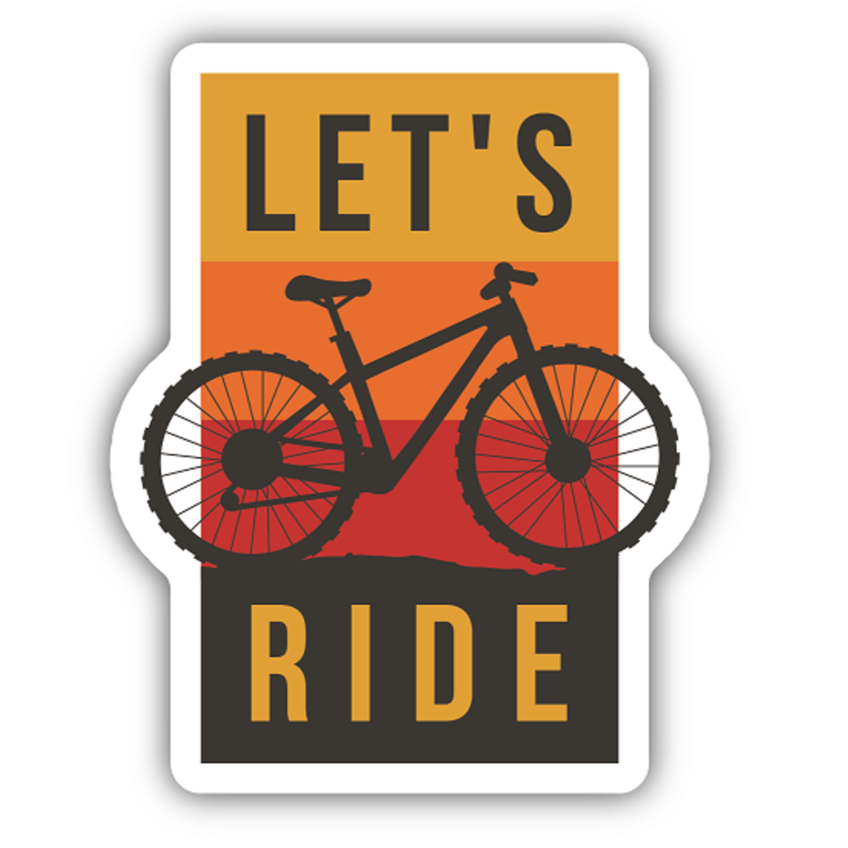 Stickers Let's Ride