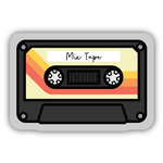 Stickers Mix Tape Cassette