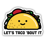 Stickers Let's Taco About It