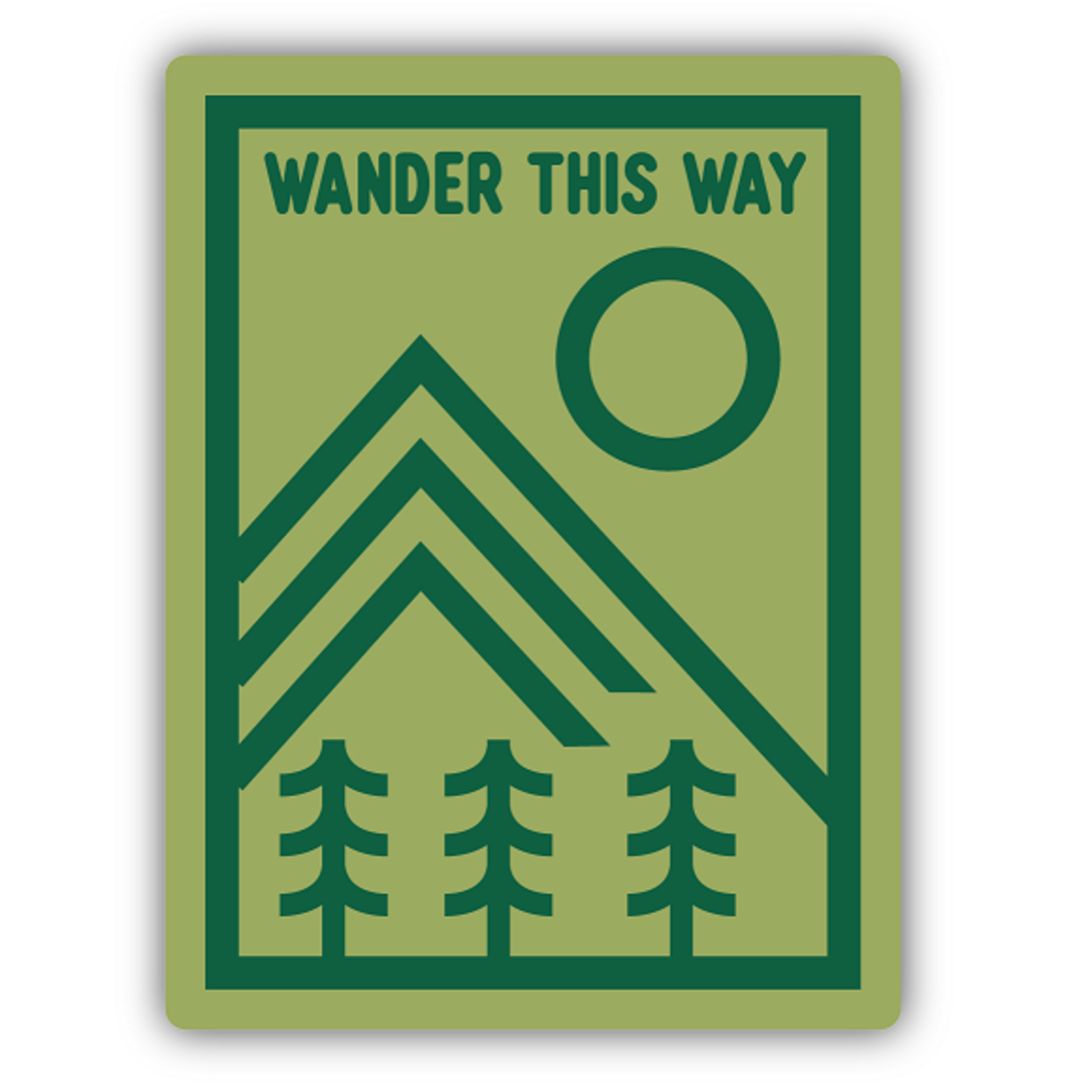 Stickers Wander This Way