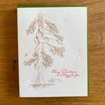 Greeting Cards - Christmas Merry Christmas Cedar