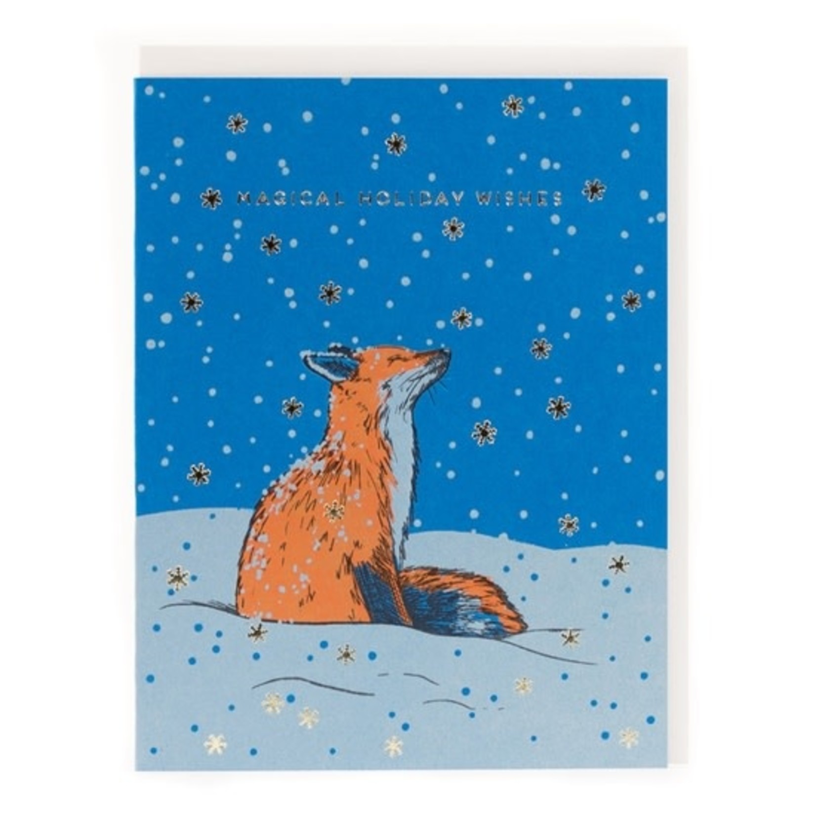 Greeting Cards - Christmas Magical Fox Holiday