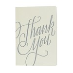 Greeting Cards - Thank You Stonecarved Calligraphy Thank You