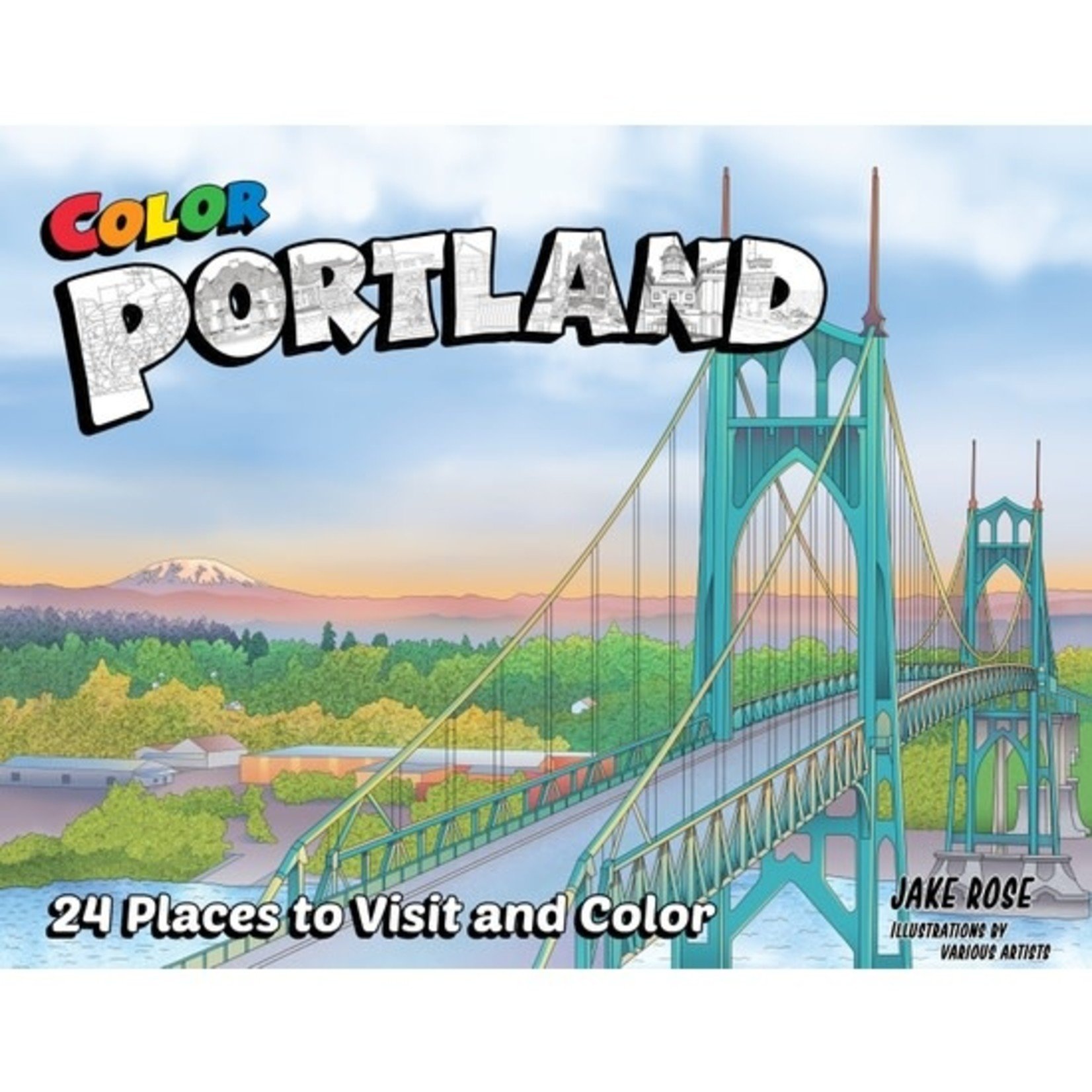 Coloring Books Color Portland Coloring Book